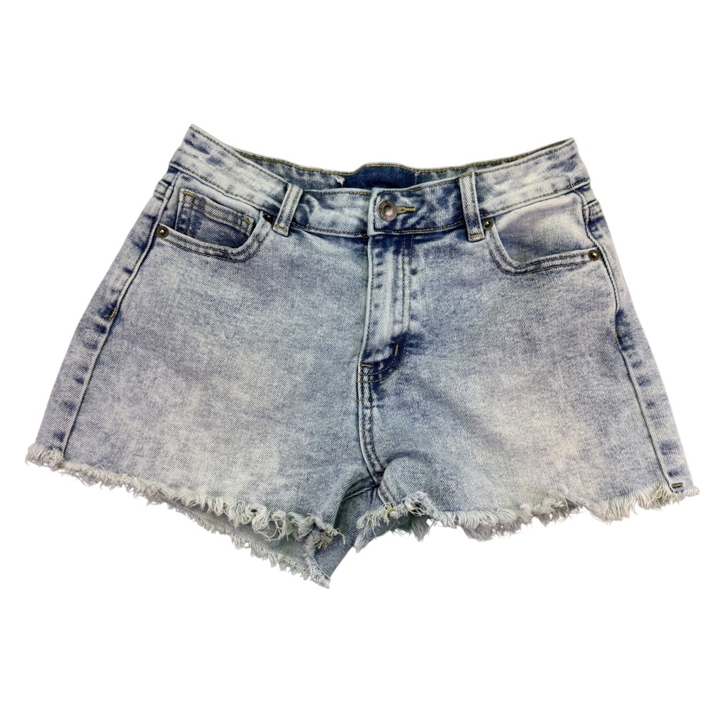 Project Rebel Shorts Women's Size 5 Acid Wash Denim Cutoff Shorts Frayed Hem‎